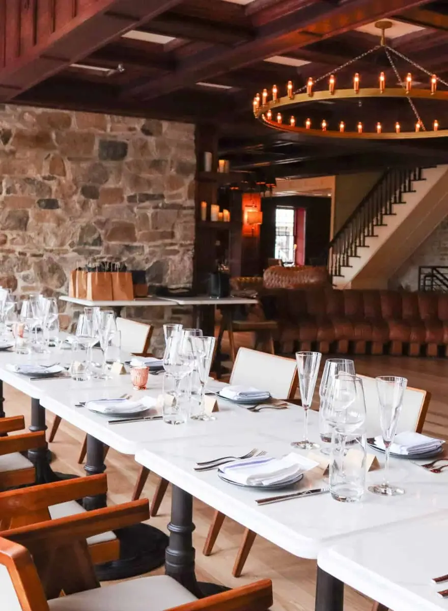 Executive and client dinners at by Landmark venues