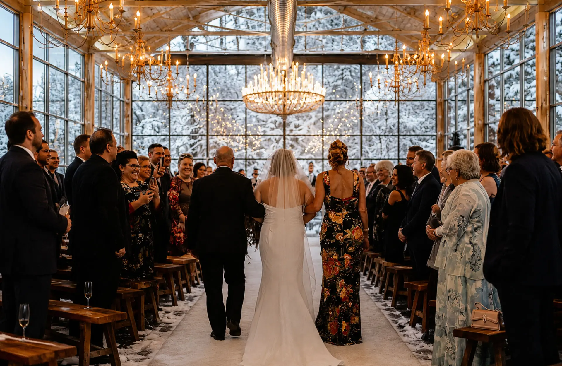 Cascade Lodge Winter Wedding