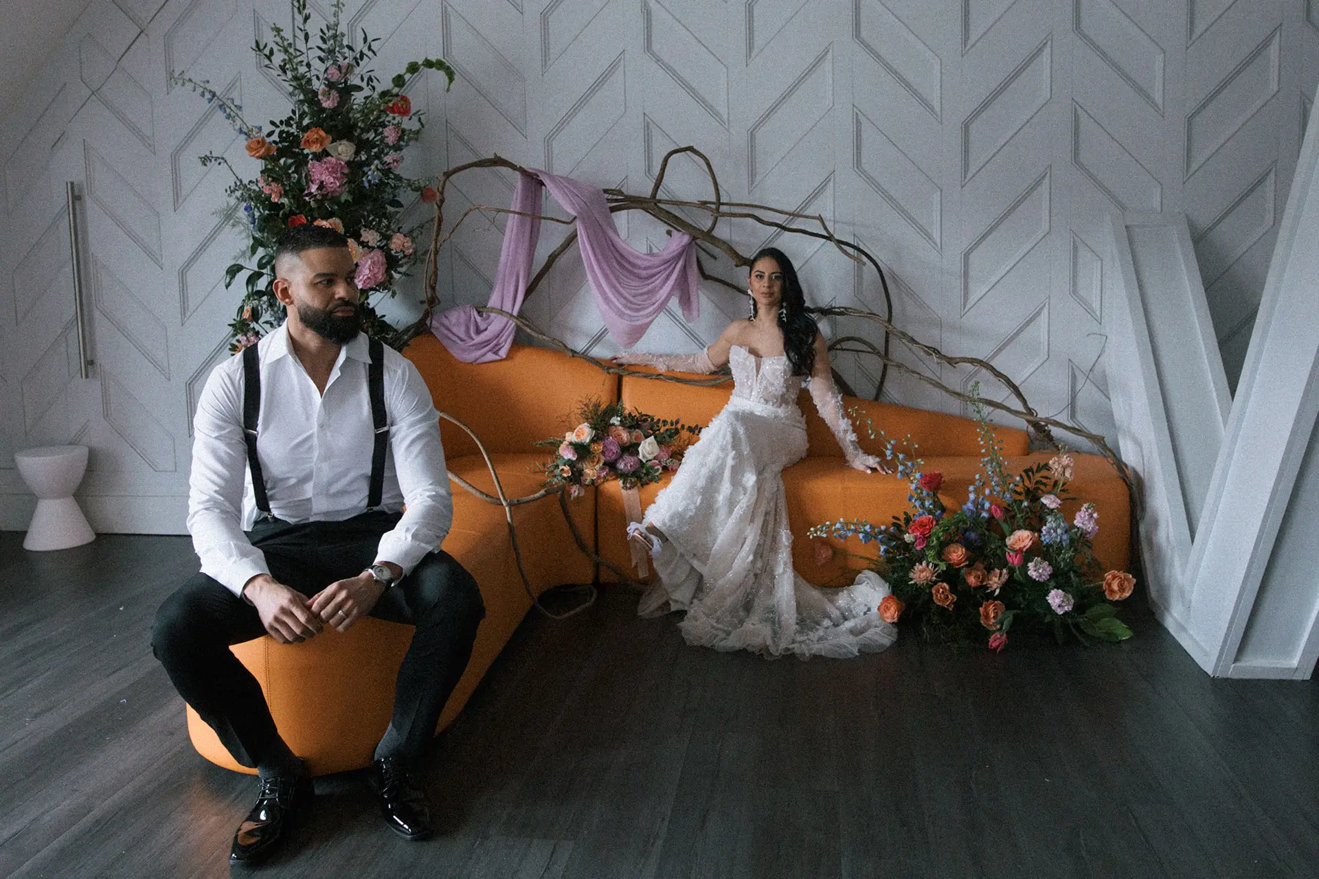 Felina South Orange wedding couple
