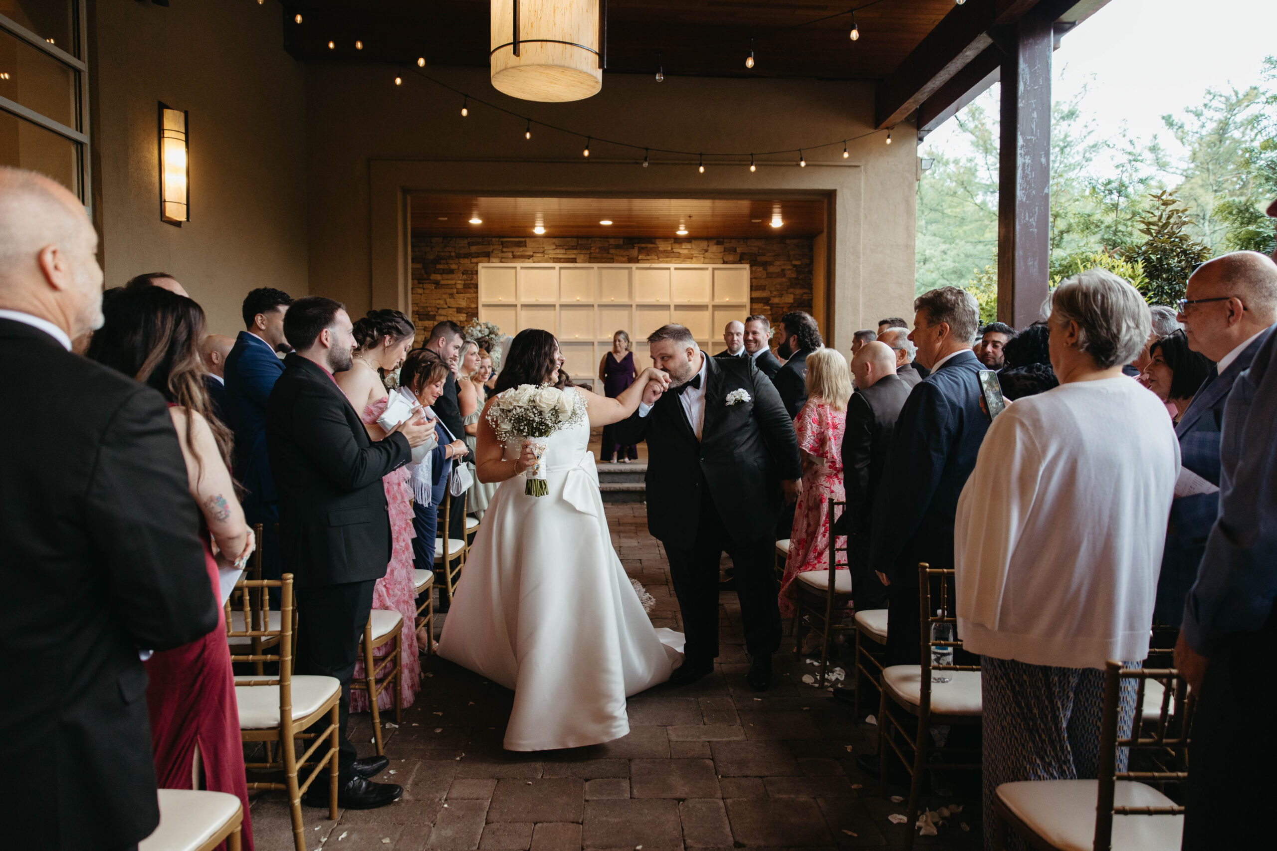 Gianna + Matt at the Stone House at Stirling Ridge