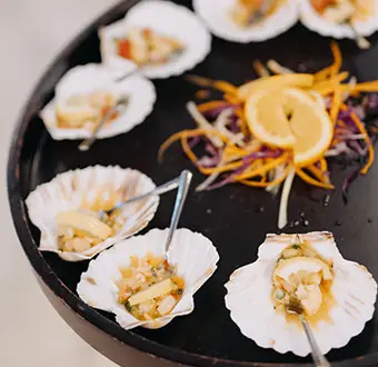 Food at Elkins Estate