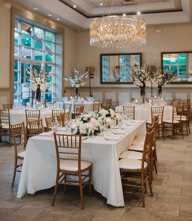 Beautiful ballroom at by Landmark event