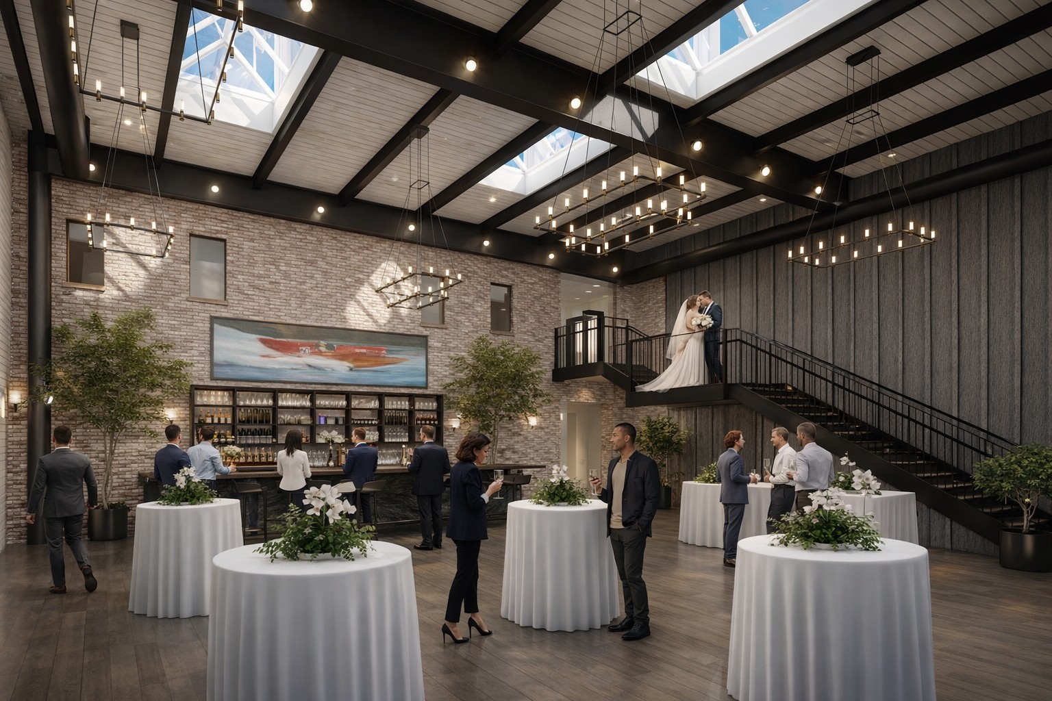 Pre-Function Area Rendering